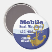 Aimant Mobile Boat Mechanic (Recto/Verso)