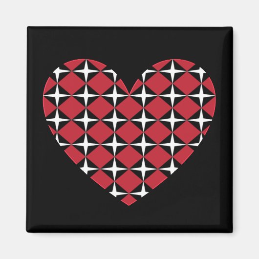 Aimant Mod Diamond Heart (Devant)