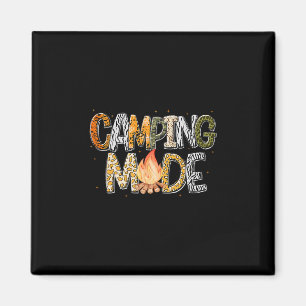 Aimant Mode Camping Aventure d'été Feu de camp Amour de l