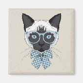 Aimant Mode Chat Siamese Smart (Devant)