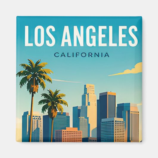 Aimant Mode de vie de luxe à Los Angeles (Devant)