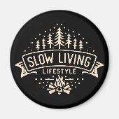 Aimant Mode de vie lent (Devant)