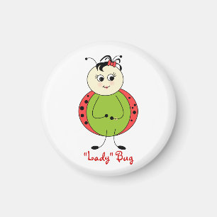 Aimant Mode fille adorable Ladybug