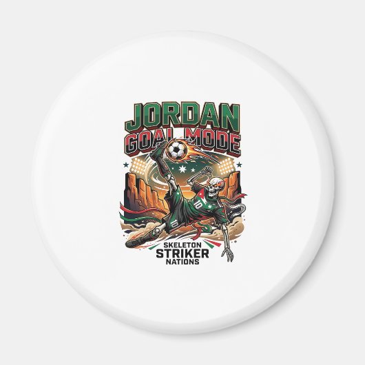Aimant Mode Jordan Objectif Squelette Nations Attaquant D (Devant)