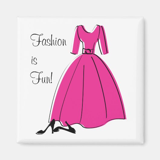 Aimant Mode Printemps (Devant)