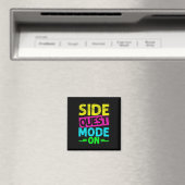 Aimant Mode Quête Secondaire Activé Drôle Rave Edm Festiv (In Situ (Lave-vaisselle))
