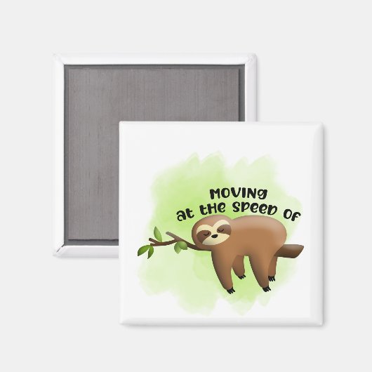 Aimant Mode Sloth (Recto/Verso)