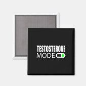 Aimant Mode testostérone activé (Recto/Verso)