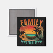 AIMANT MODE VACANCES FAMILIALES (Recto/Verso)