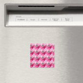 Aimant Mode Vintage Style - Motif Printemps moderne (In Situ (Lave-vaisselle))
