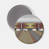 Aimant Modèle 3D : Bowling Alley : (Recto/Verso)