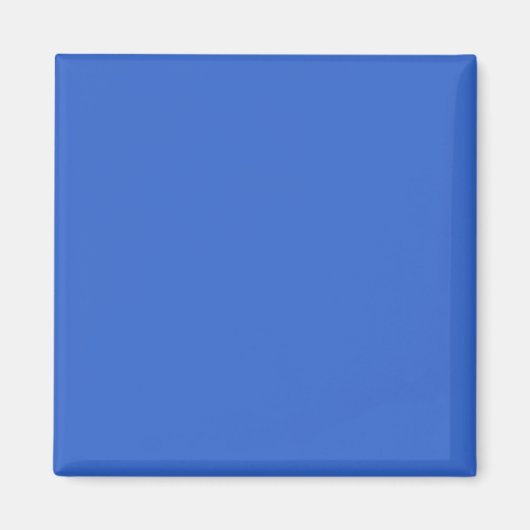 Aimant modèle couleur Arrière - plan bleu uni 3366CC (Devant)