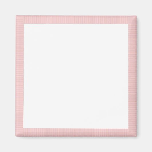 Aimant Modèle d'arête rose fin en tissu (Devant)