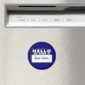 Aimant Modèle de balise de nom (In Situ (Lave-vaisselle))