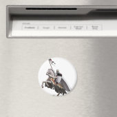 Aimant Modèle de chevalier monté (In Situ (Lave-vaisselle))