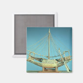 Aimant Modèle de l'un des bateaux du pharaon (Recto/Verso)