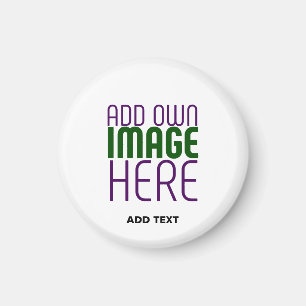 AIMANT MODÈLE DE TEXTE D'IMAGE BLANCHE SIMPLE MODERNE