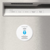 Aimant Modèle du logo WiFi Key tech (In Situ (Lave-vaisselle))