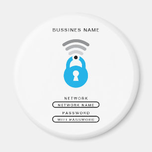 Aimant Modèle du logo WiFi Key tech