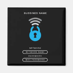 Aimant Modèle du logo WiFi Key tech