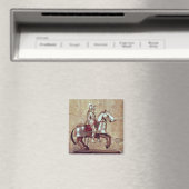 Aimant Modèle d'un cheval bardé et cavalier, c.1640 (In Situ (Lave-vaisselle))