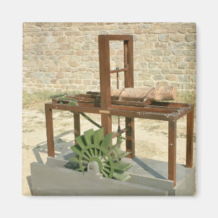 Aimant Modèle d'une scie hydraulique