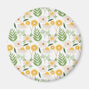 Aimant Modèle floral