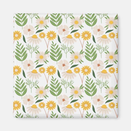 Aimant Modèle floral (Devant)