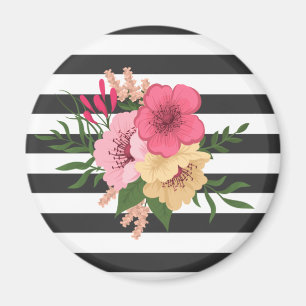 Aimant Modèle floral