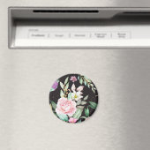 Aimant Modèle floral (In Situ (Lave-vaisselle))