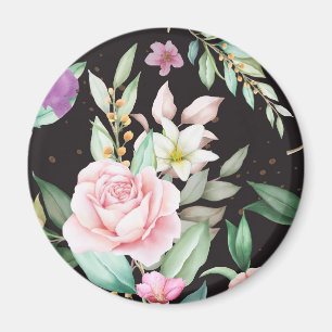 Aimant Modèle floral