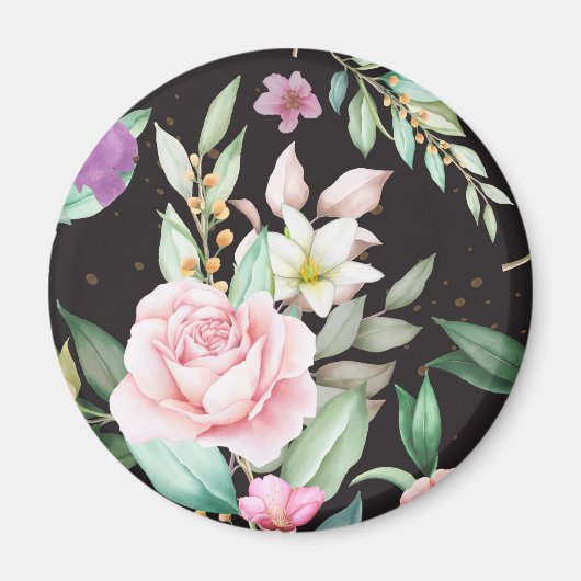 Aimant Modèle floral (Devant)