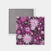 Aimant Modèle floral Valentine (Recto/Verso)