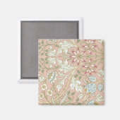 Aimant Modèle Floral vintage William Morris (Recto/Verso)