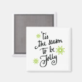 Aimant Modèle magnétique carré (Recto/Verso)