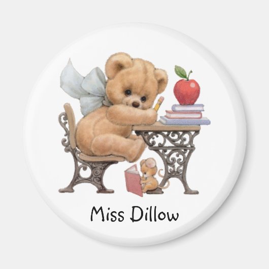 Aimant Modèle magnétique de l'enseignant (Devant)