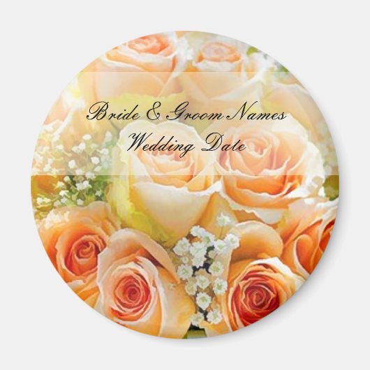 Aimant Modèle mariage de préférence (Devant)