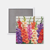 Aimant Modèle photo 2 x 2 Carré Réfrigérateur (Recto/Verso)