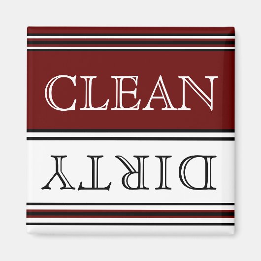 Aimant Modèle rouge Bourgogne, blanc (Devant)