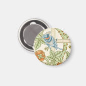 Aimant Modèle sans couture de treillis de William Morris (Recto/Verso)