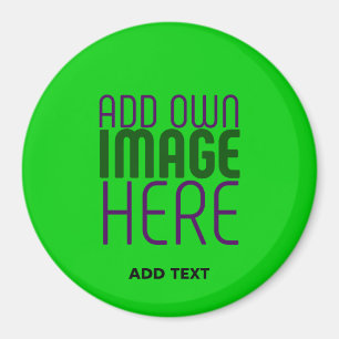 AIMANT MODÈLE TEXTE D'IMAGE VERTE MODERNE ÉDITABLE LIME