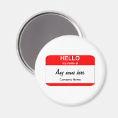 Aimant Modèles de balise de nom vide (Recto/Verso)