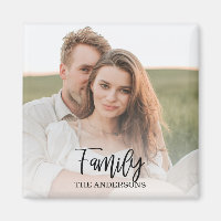 Modern Couple Collage Photo & charmant Cadeau Fami