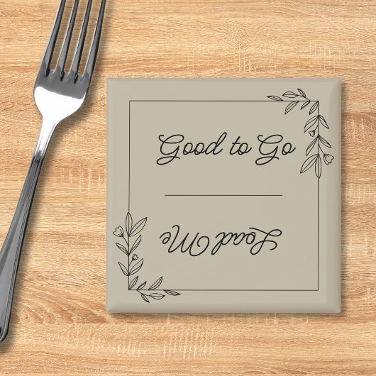 Aimant Modern Dishwasher Indicator