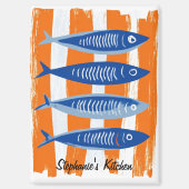 Aimant Modern Personalized Fish Kitchen  (Recto)