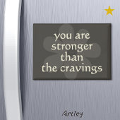 Aimant Moderne Boho Flower Weight Loss Motivational Frigo