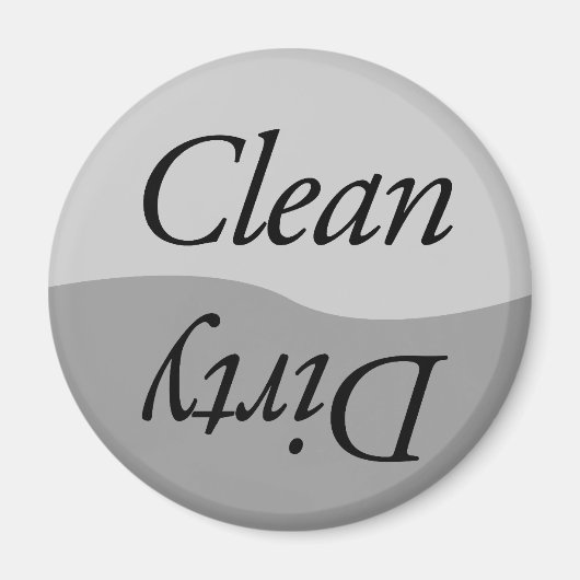 Aimant Moderne en Titane d'Argent look Plats propres ou s (Devant)