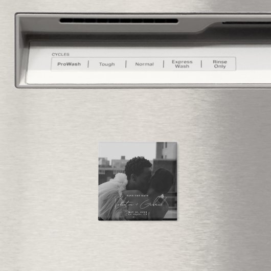 Aimant Moderne minimal Enregistrer la date de l'aimant d' (In Situ (Lave-vaisselle))