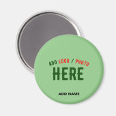 AIMANT MODERNE MODERNE À LA MINT VERT VÉRIFIÉ MARQUE STYL (Recto/Verso)