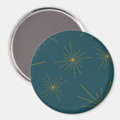 Aimant Moderne, simple, cool, abstraction lumière tendanc (Recto/Verso)